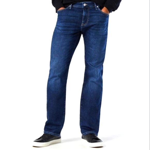 Mavi " Marcus " Straight Jeans Men's Blue Denim Jeans - Picture 1 of 16